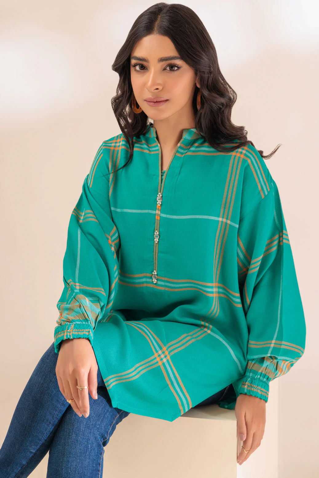TURQS-DYED-1 PIECE (SSS231P21) - Image 2