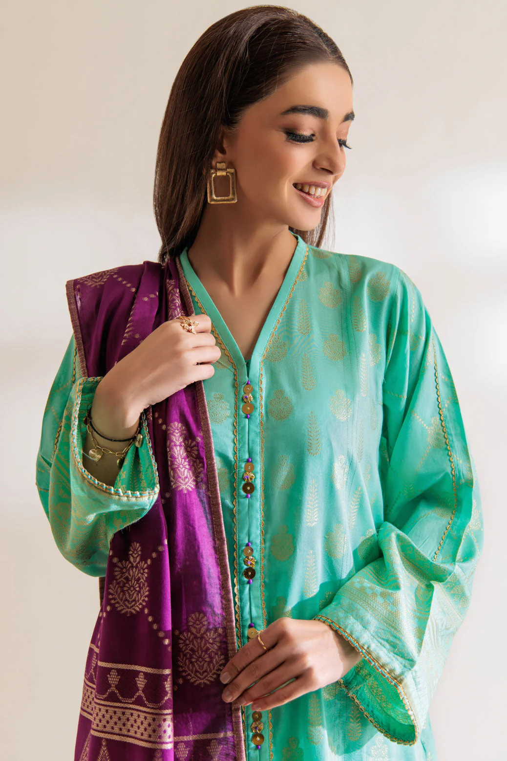 TURQS-JACQUARD-3 PIECE (PWJ2233P16) - Image 4