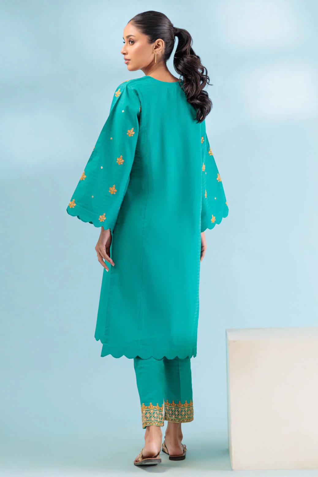 TURQUOISE-DYED-2 PIECE (SSS232P48) - Image 2