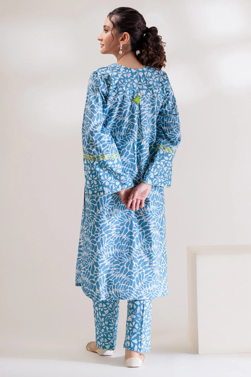 TURQUOISE-POPLIN-2 PIECE (WS6232P43) - Image 2