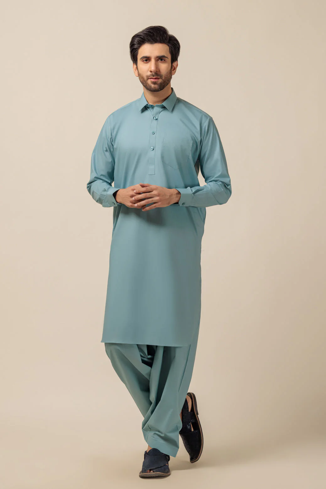 UMBER-BLENDED-SHALWAR SUIT - (GSSB23-010) - Image 4