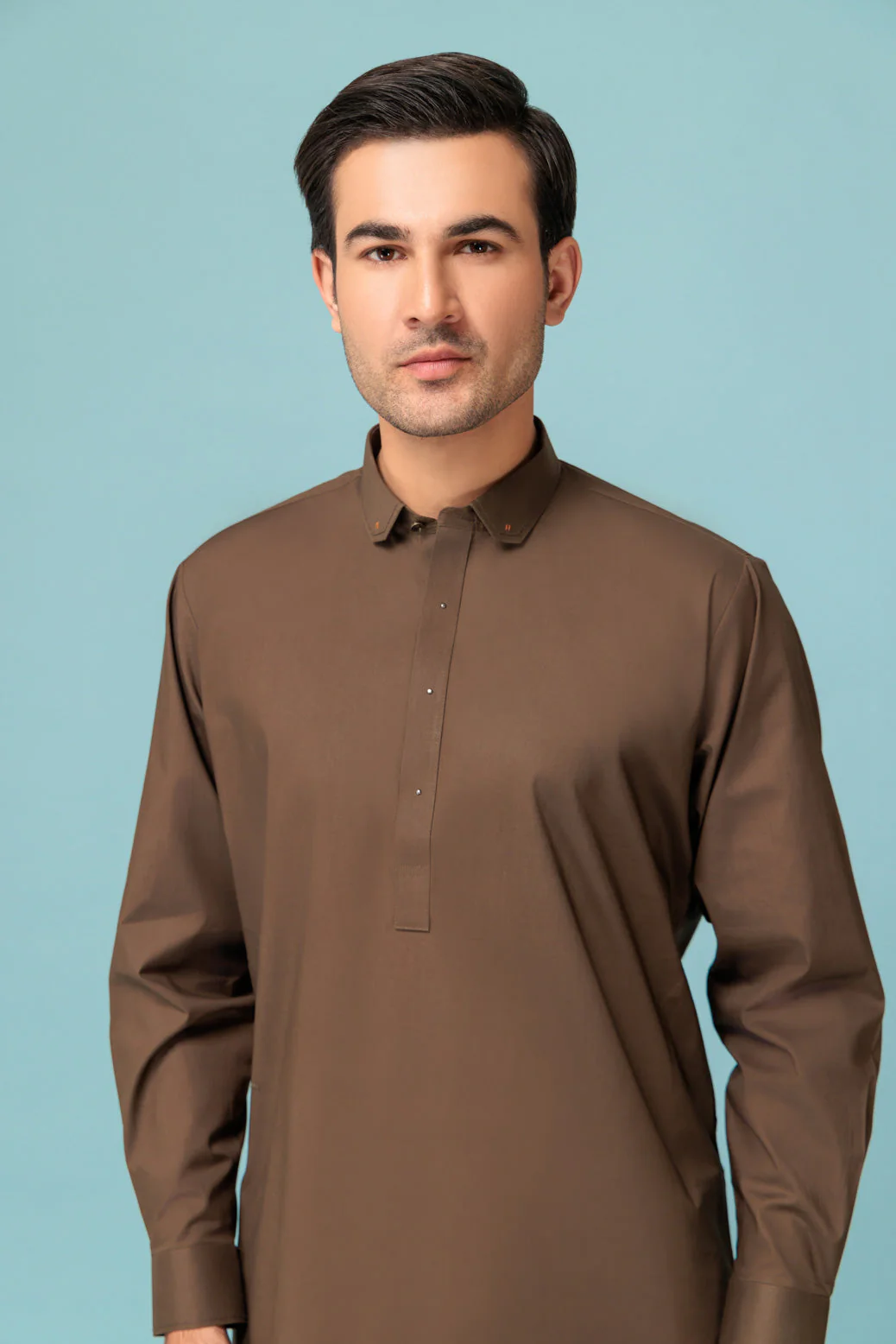UMBER-COTTON-KURTA SHALWAR - (KSRB23-014) - Image 2