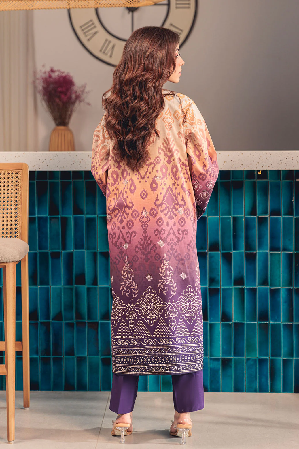 VIOLET-LAWN-2 PIECE (BPS2242P04) - Image 5