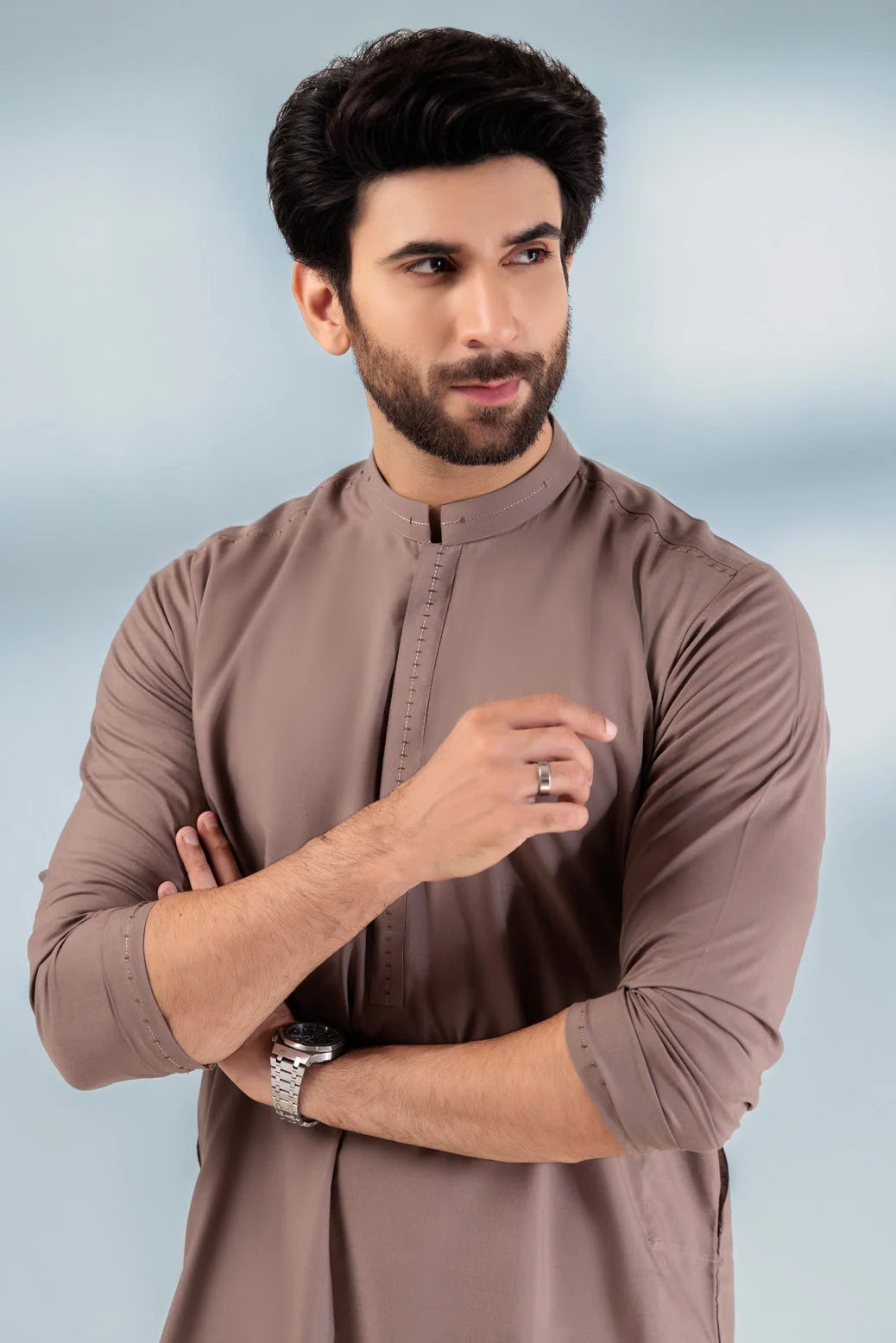 W-STONE-BLENDED-KURTA TROUSER - (KSR24-002) - Image 4