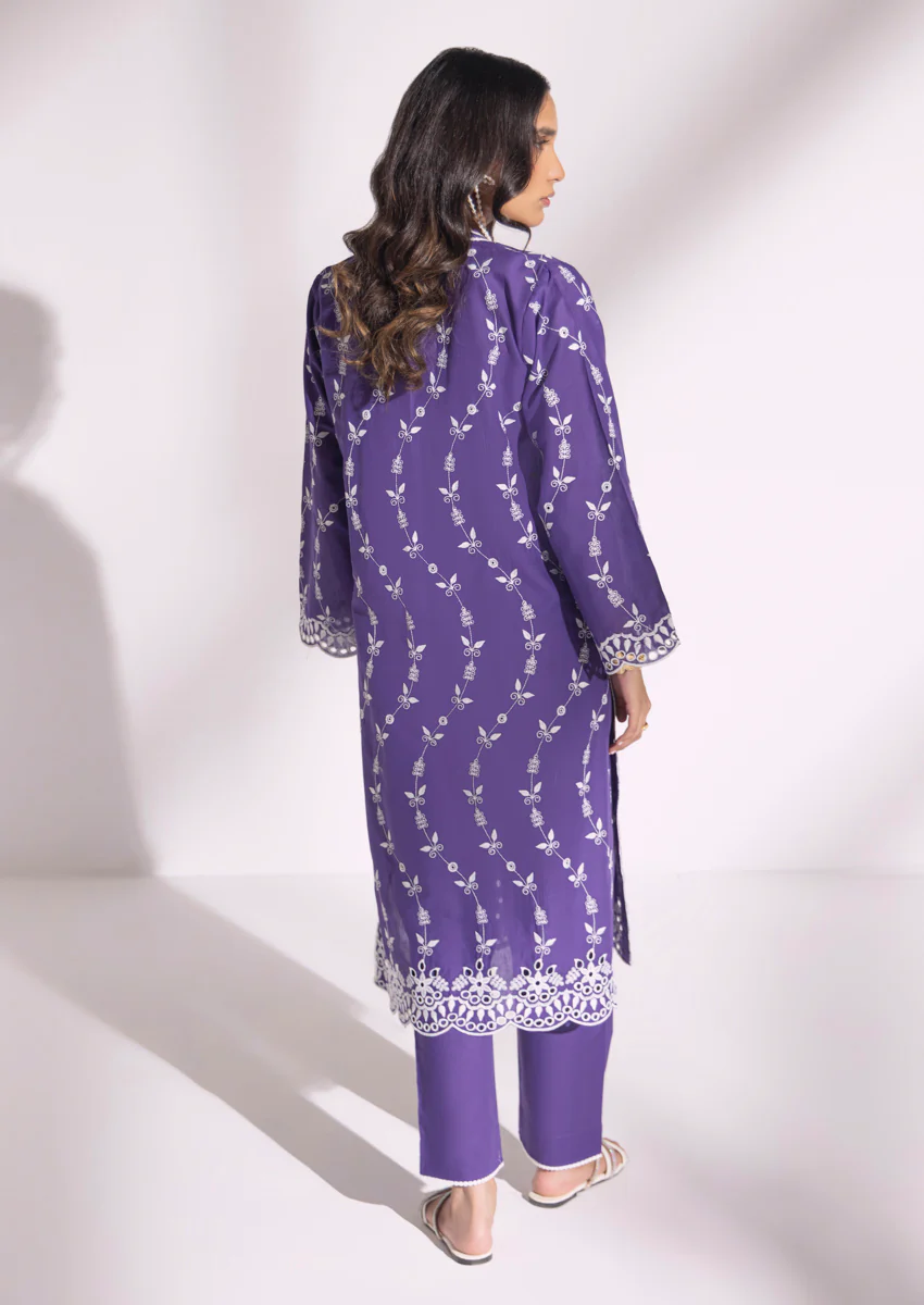 Purple-Cambric-2 Piece (W25DE2034) - Image 2