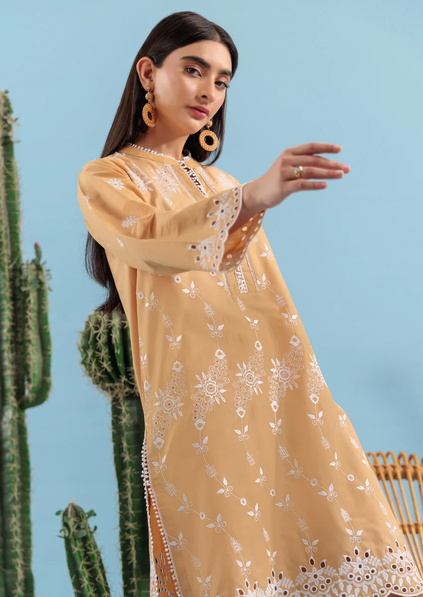 Beige-Cambric-2 Piece (W25DE2037) - Image 5