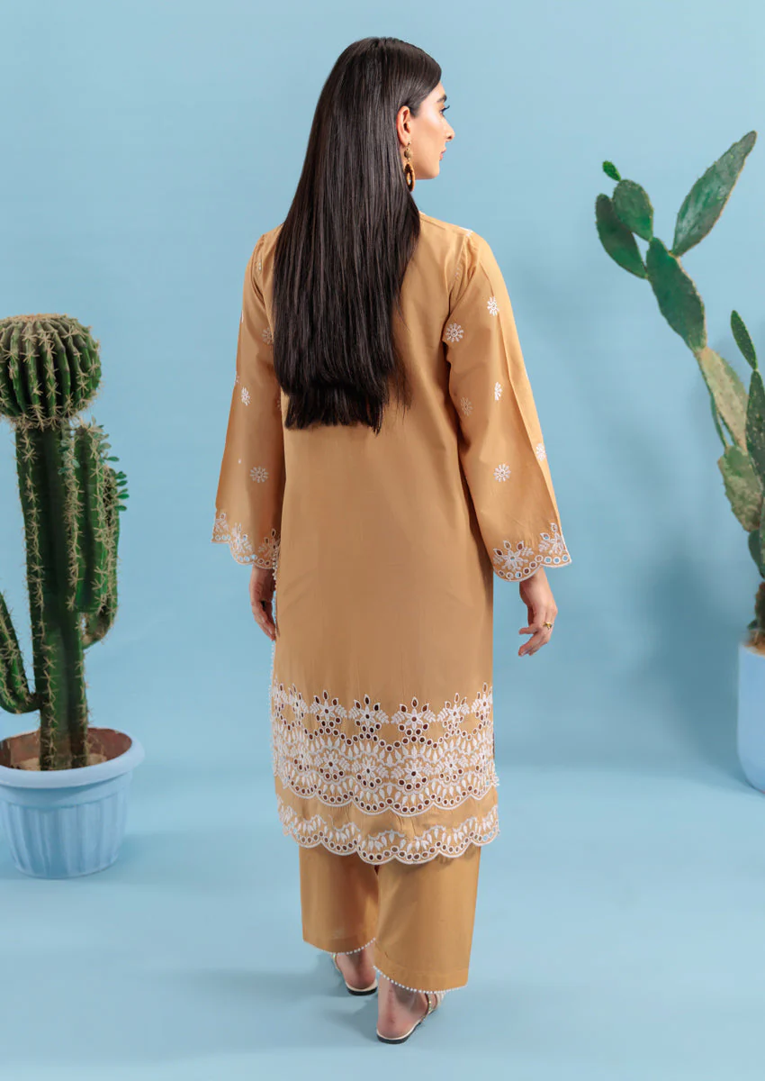 Beige-Cambric-2 Piece (W25DE2037) - Image 9