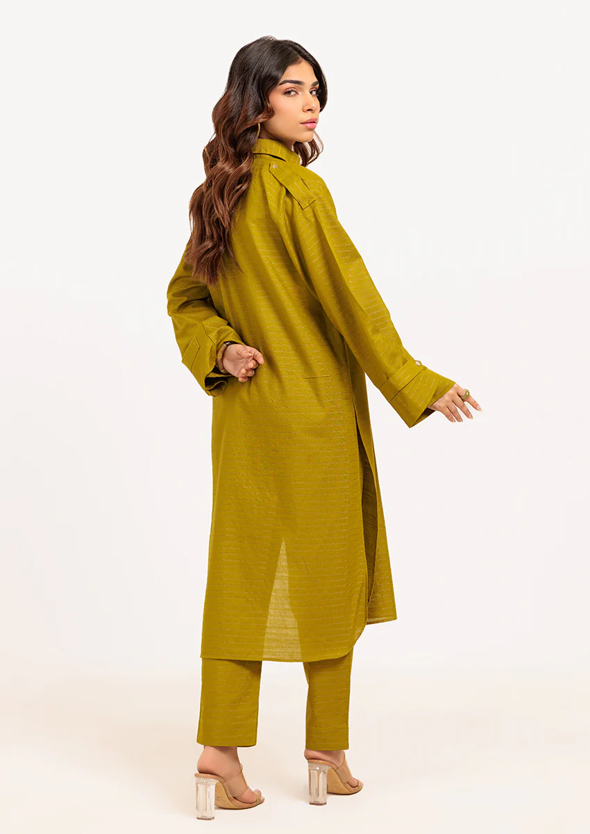 Olive-Yarn Dyed - 2 Piece  (W25FE2002) - Image 2