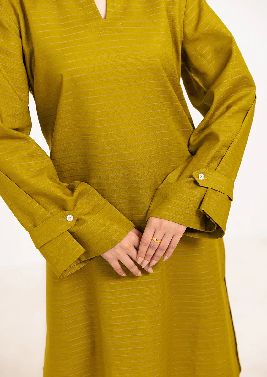 Olive-Yarn Dyed - 2 Piece  (W25FE2002) - Image 6