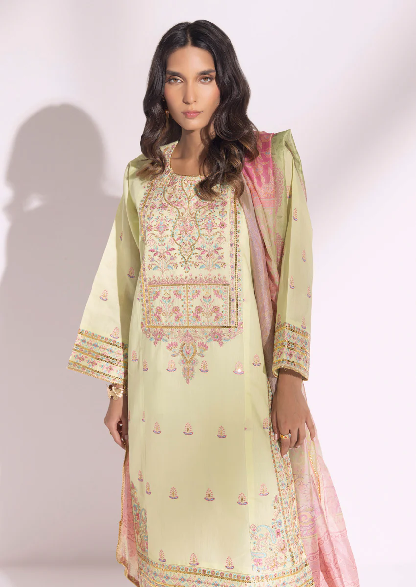 Green-Cotton Net-3 Piece (W25FE3002) - Image 6
