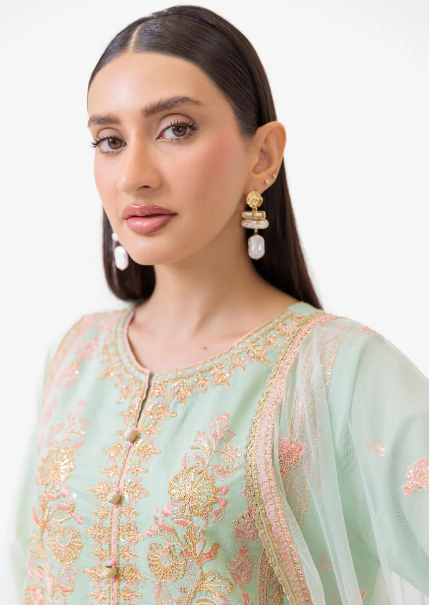 Green-Cotton Net-3 Piece (W25FE3004) - Image 4