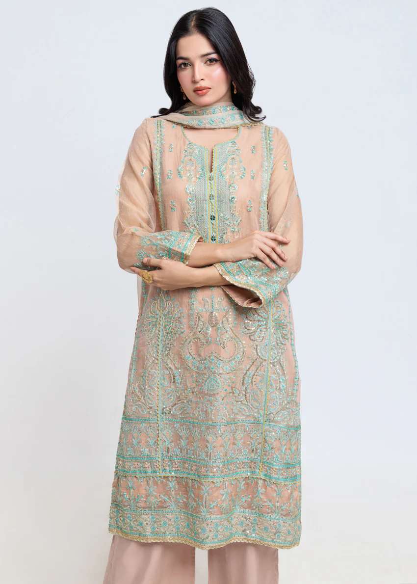 Peach-Texture Net-3 Piece (W25FE3066) - Image 4