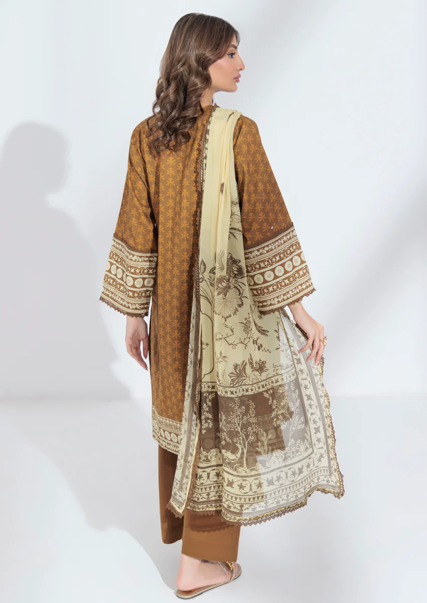 Brown-Cambric-3 Piece (W25P3004) - Image 2
