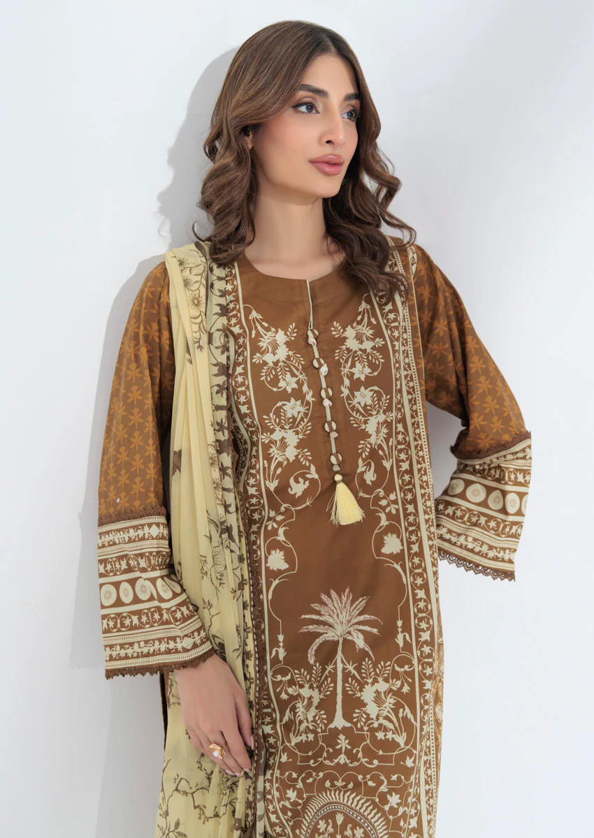 Brown-Cambric-3 Piece (W25P3004) - Image 5