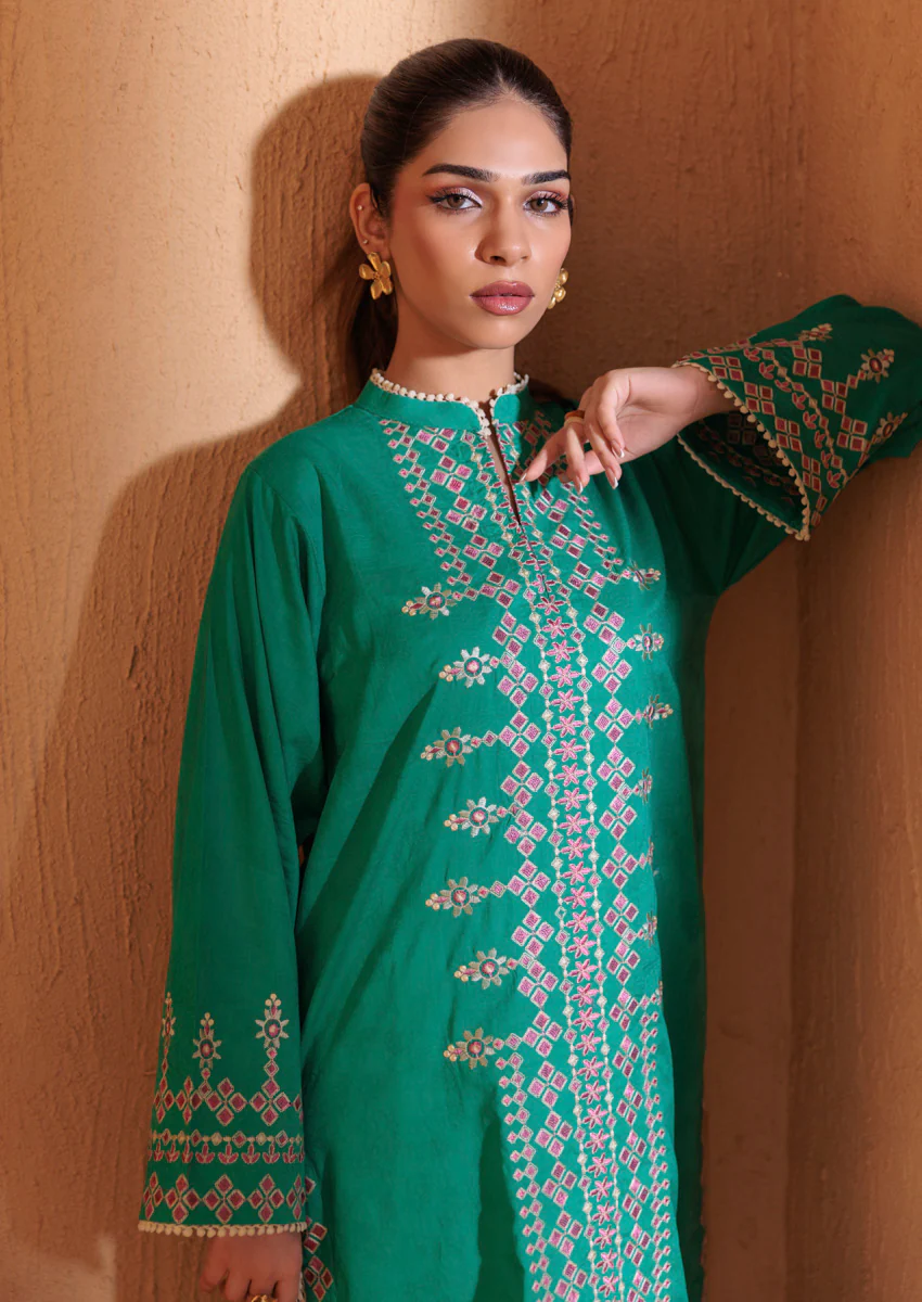 Green-Dobby-1 Piece (W25SE1006) - Image 3