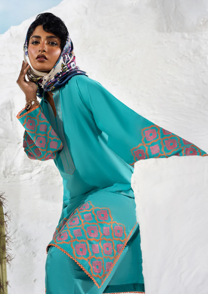 S-Green-Dobby-2 Piece (W25SE2006) - Image 6
