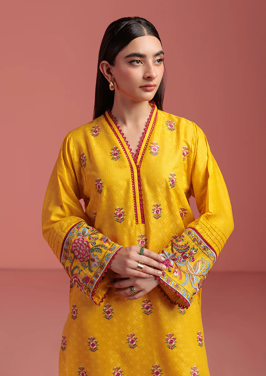 Yellow-Dobby - 2 Piece (W25SE2067) - Image 2