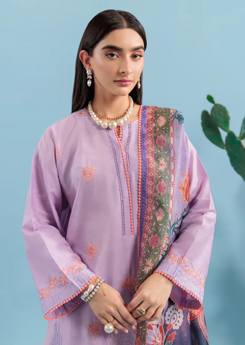 Lilac-Dobby-3 Piece (W25SE3009) - Image 7