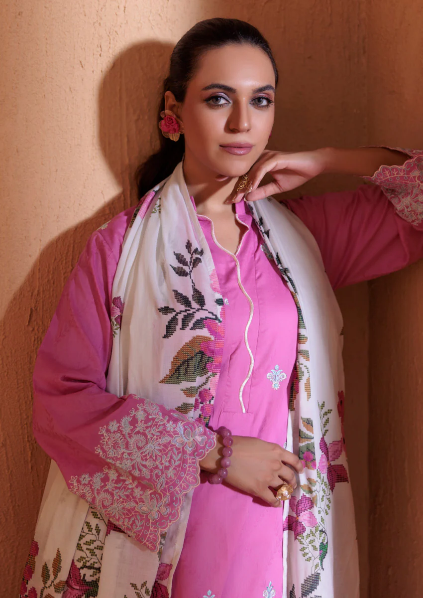 L-Pink-Jacquard-3 Piece (W25SE3030) - Image 5