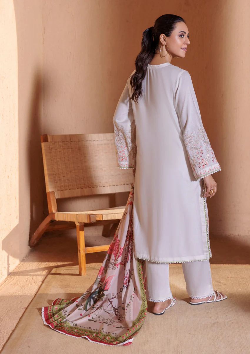 White-Jacquard-3 Piece (W25SE3033) - Image 2