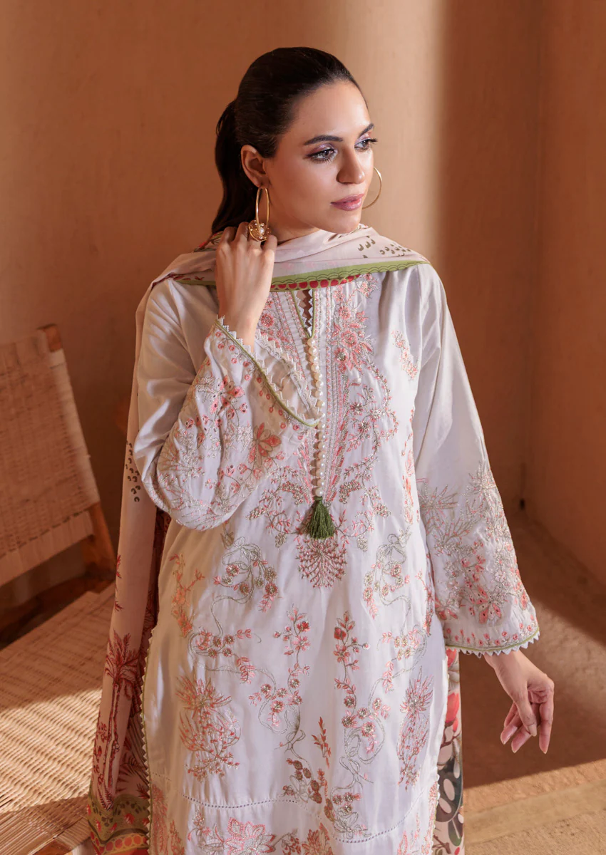 White-Jacquard-3 Piece (W25SE3033) - Image 5