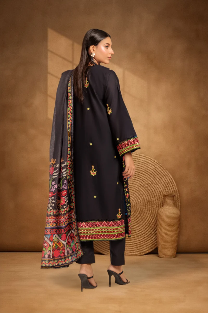 Black-Cambric-3 Piece (W25SE3123) - Image 2