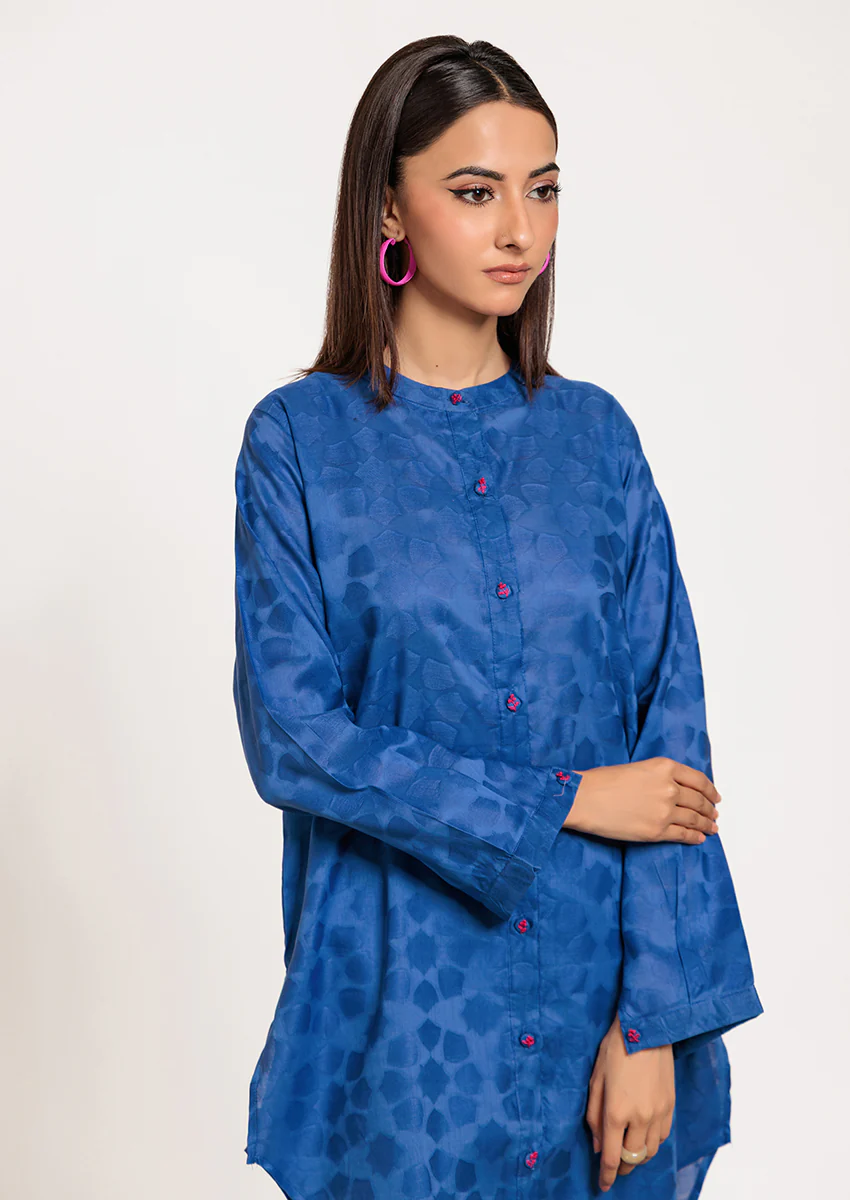 Blue-Jacquard - 2 Piece (W25Sl2033) - Image 5