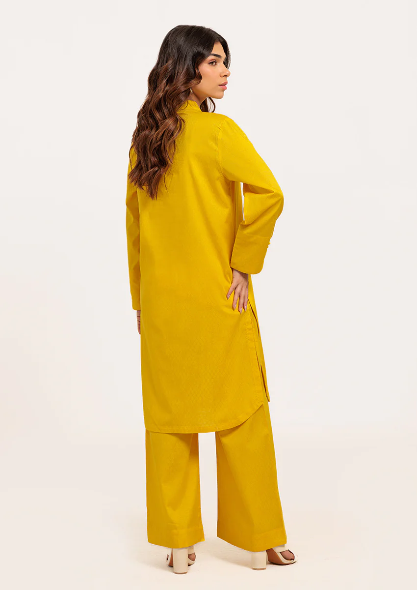 Yellow-Jacquard - 2 Piece (W25SL2039) - Image 2