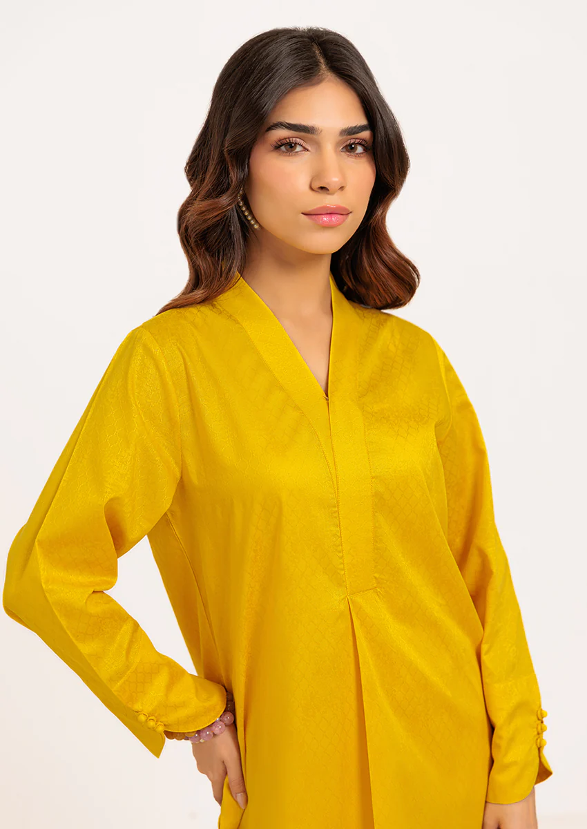 Yellow-Jacquard - 2 Piece (W25SL2039) - Image 3