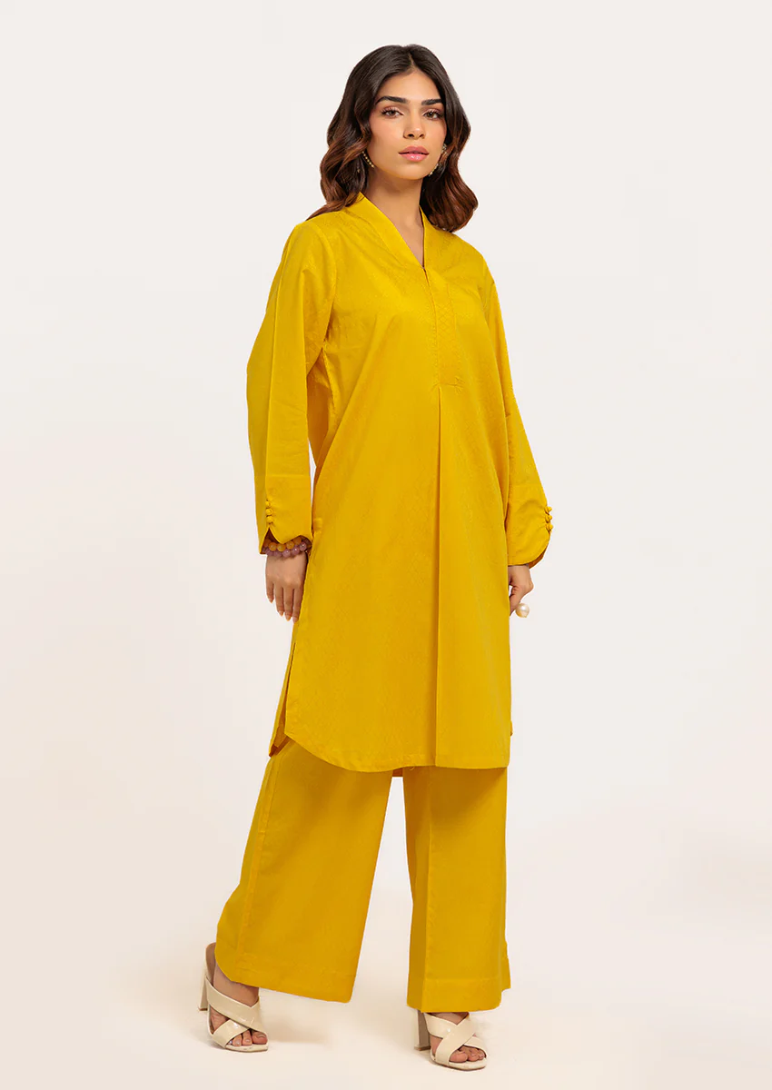 Yellow-Jacquard - 2 Piece (W25SL2039) - Image 4