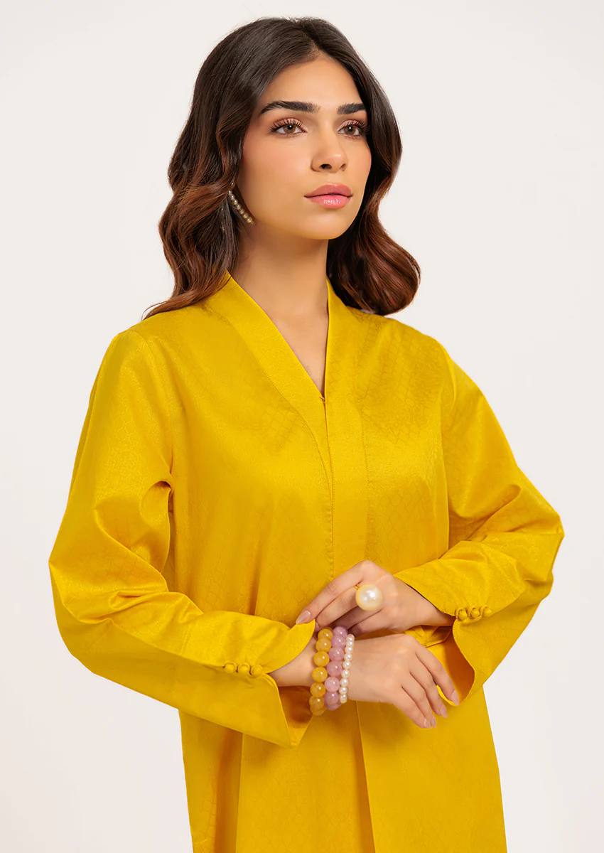 Yellow-Jacquard - 2 Piece (W25SL2039) - Image 5