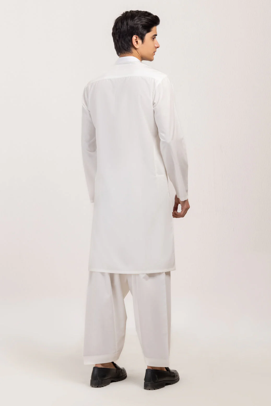 WHITE-BLENDED-KURTA SHALWAR - (KSRW24-029) - Image 5