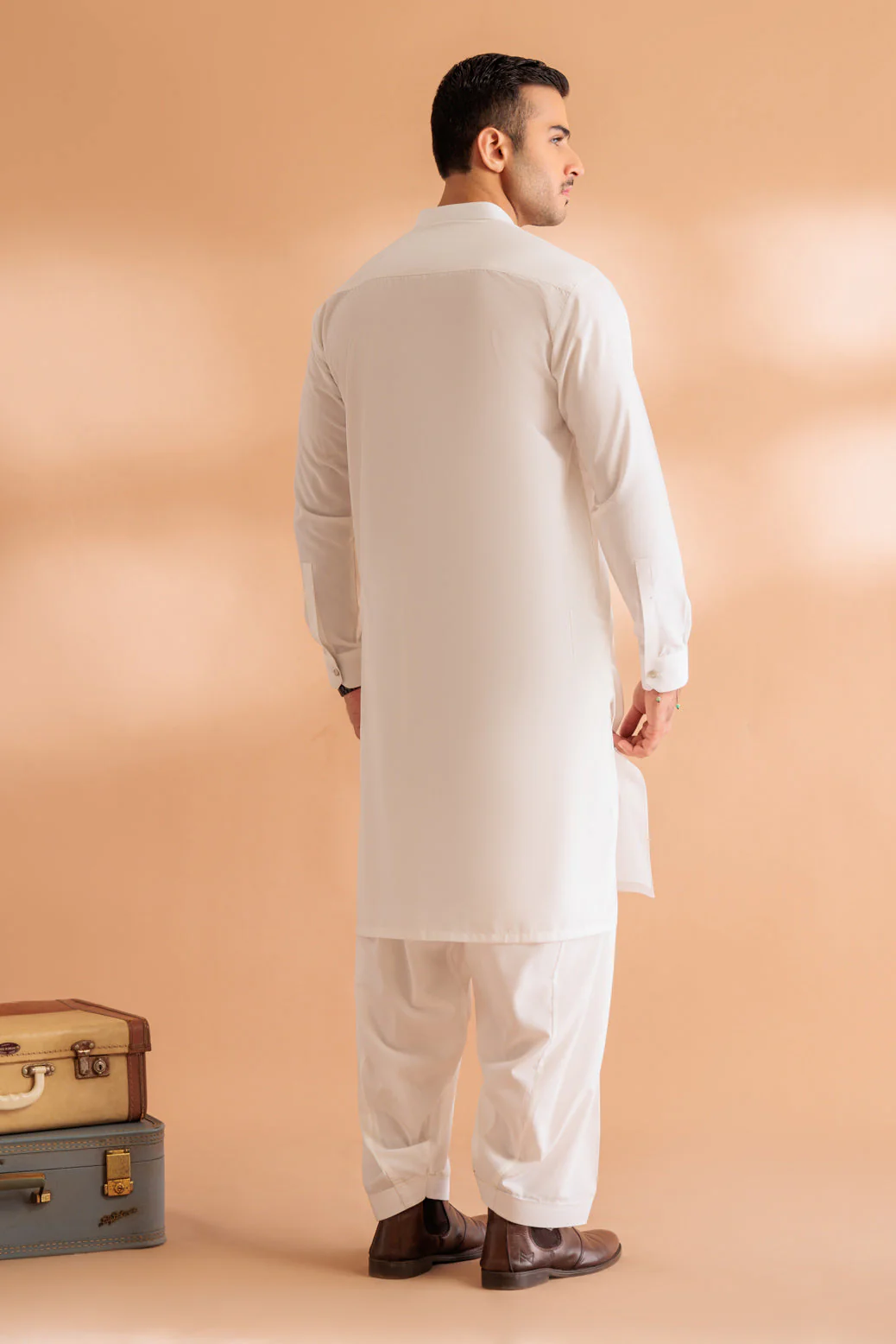 WHITE-BLENDED-SHALWAR SUIT - (GSBS24-012) - Image 5