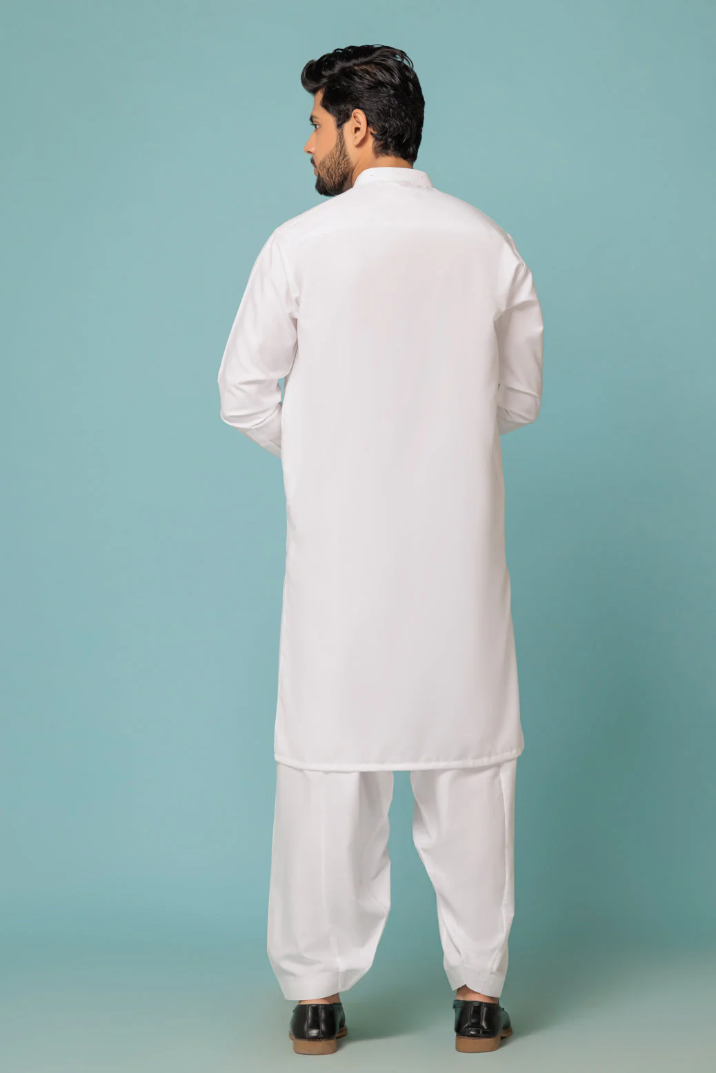 WHITE-BLENDED-SHALWAR SUIT - (GSBW23-011) - Image 4