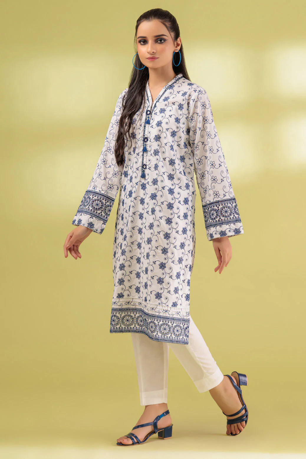 WHITE-CAMBRIC-1 PIECE (SAS231P08) - Image 2