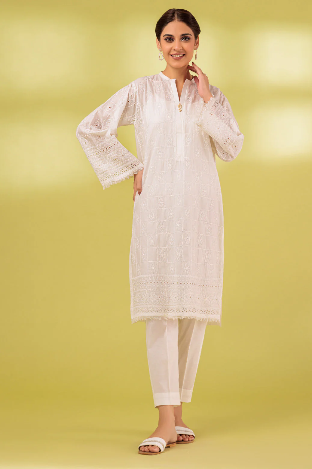 WHITE-CAMBRIC-1 PIECE (SRS231P04) - Image 2