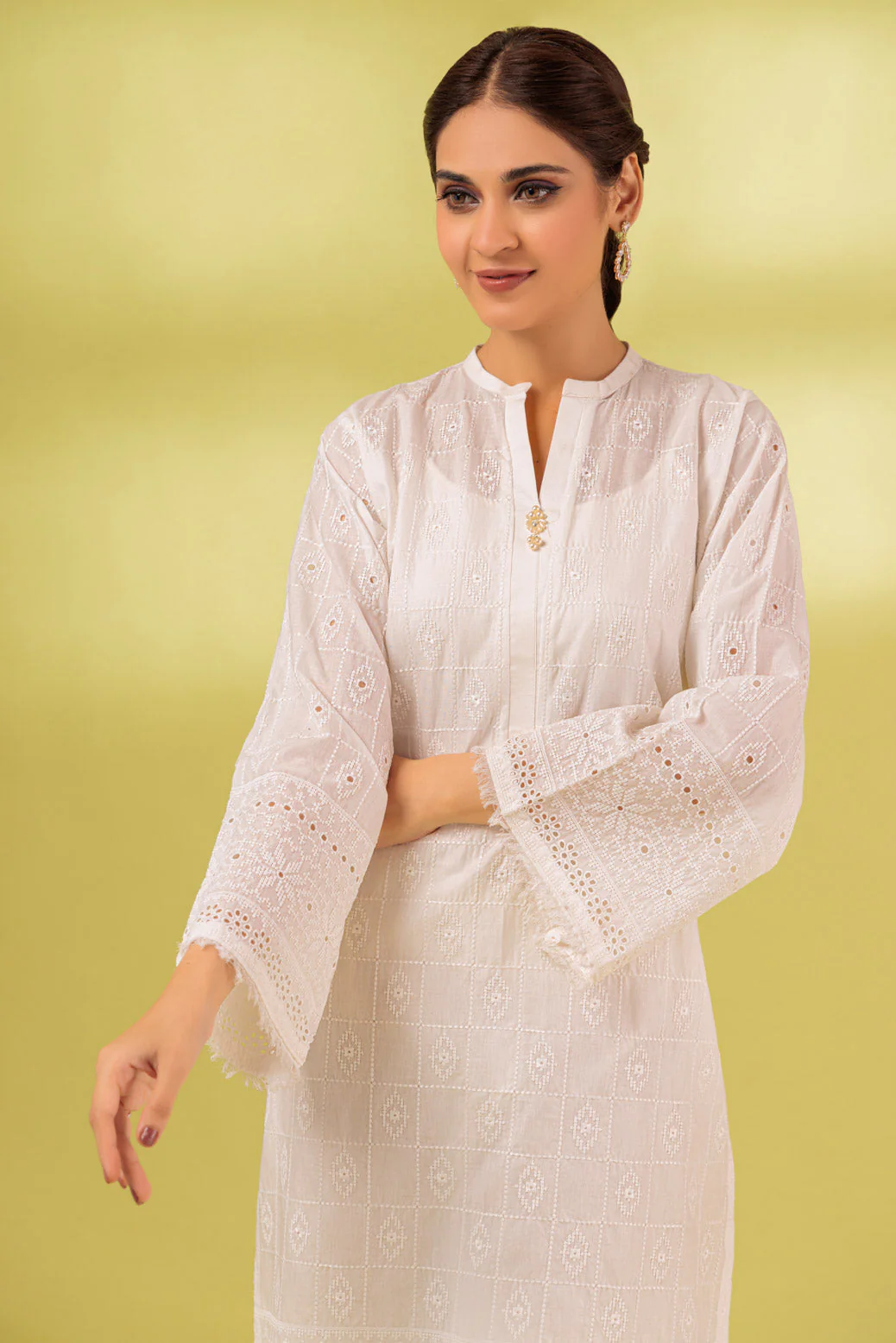 WHITE-CAMBRIC-1 PIECE (SRS231P04) - Image 3