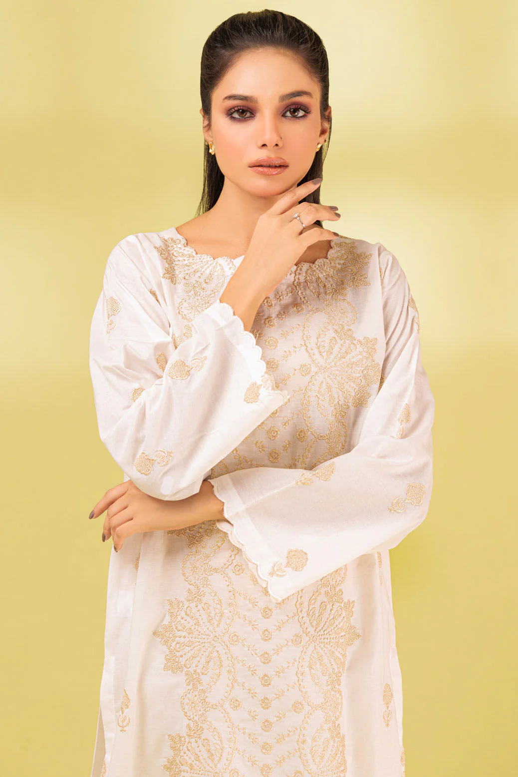 WHITE-CAMBRIC-1 PIECE (SSS231P13) - Image 2