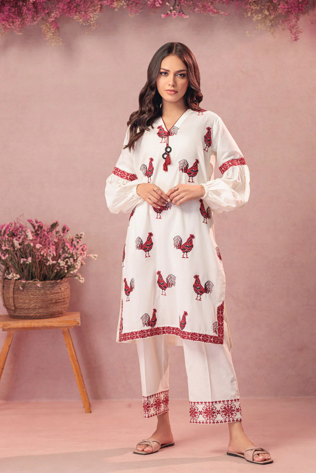 WHITE-CAMBRIC-2 PIECE (BS7242P19) - Image 3
