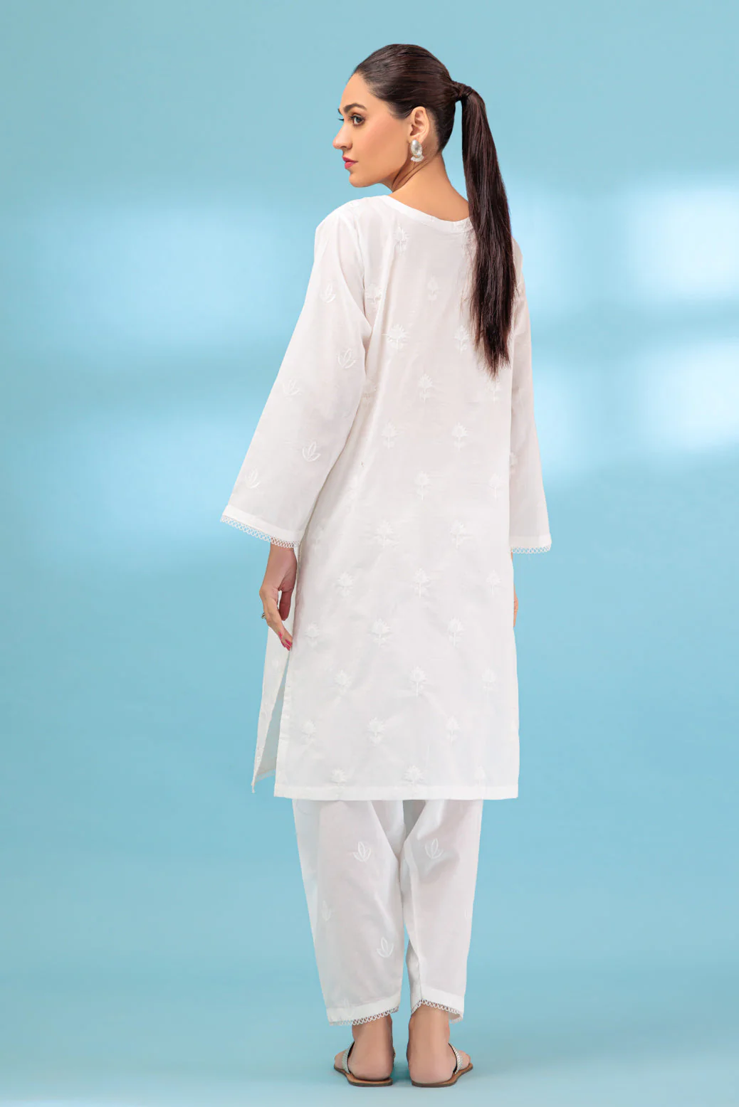 WHITE-CAMBRIC-2 PIECE (BSHS232P01) - Image 3