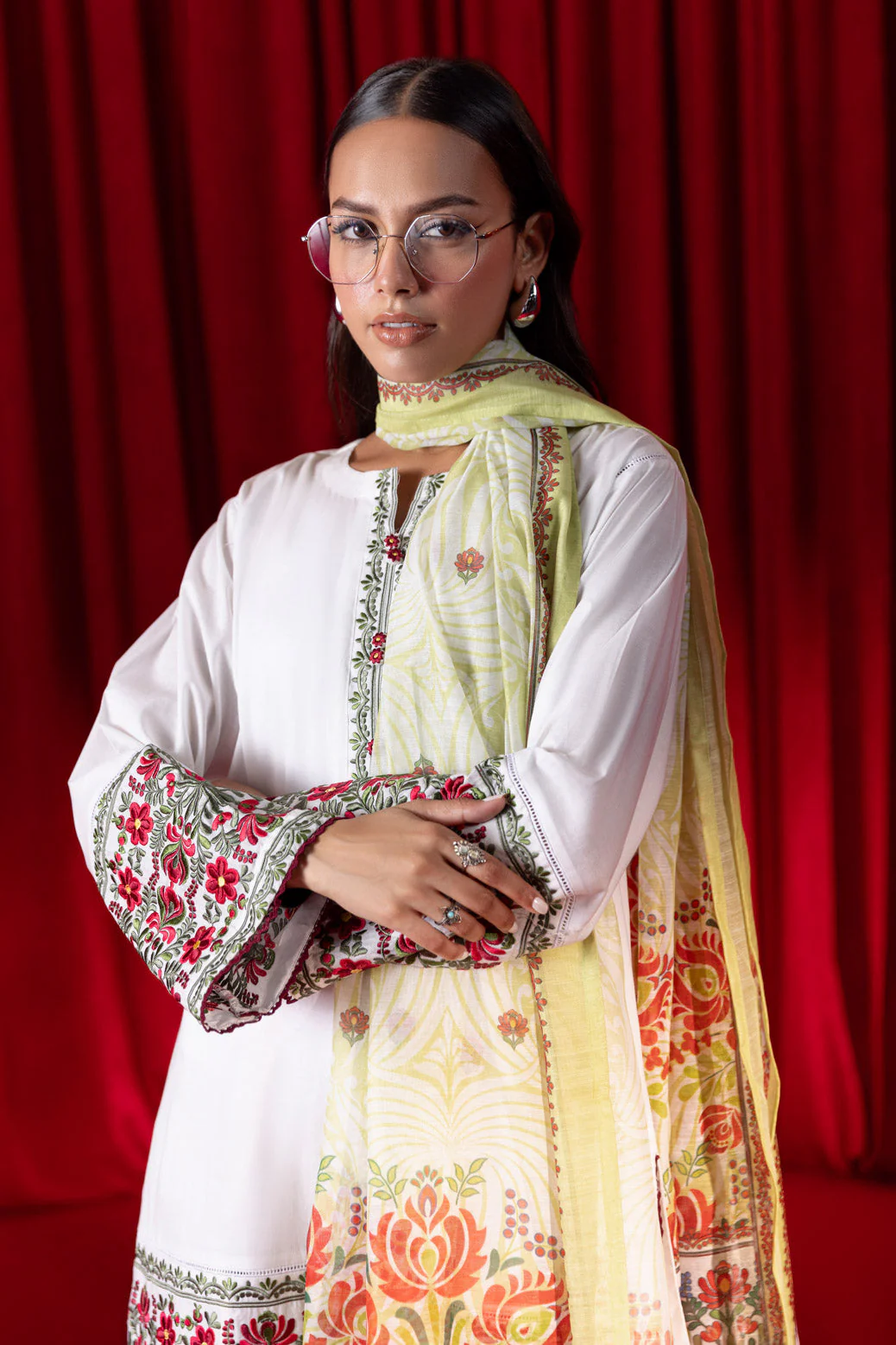 WHITE-CAMBRIC-3 PIECE (PWS7243P04) - Image 2