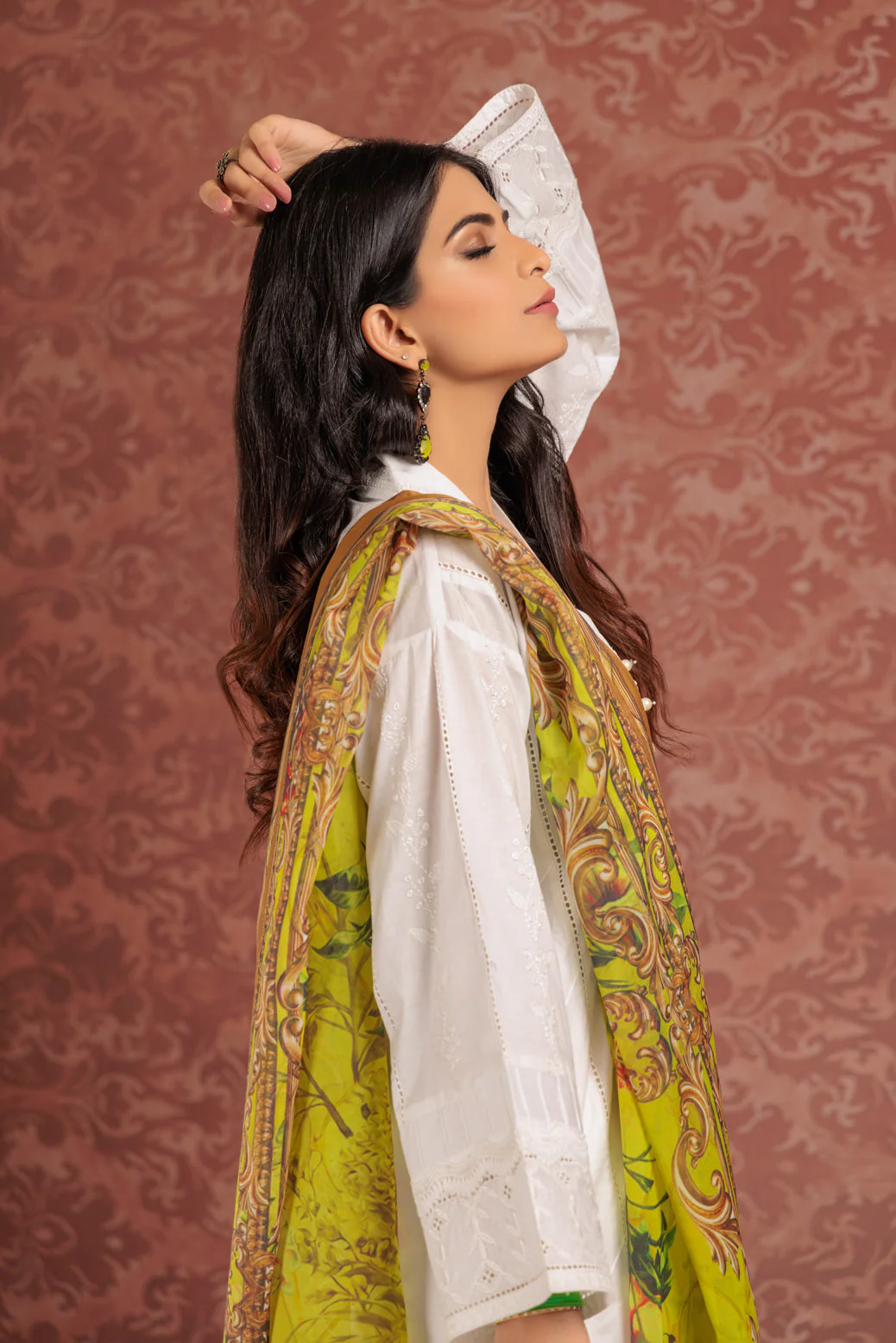 WHITE-CAMBRIC-3 PIECE (WRS223P74) - Image 2