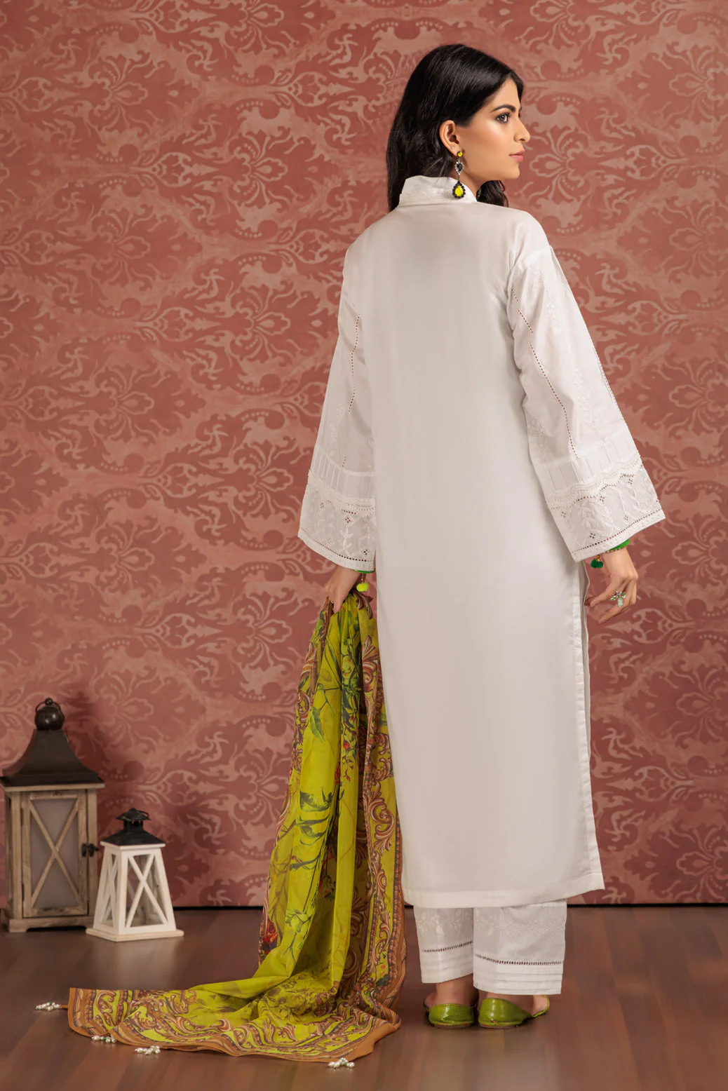 WHITE-CAMBRIC-3 PIECE (WRS223P74) - Image 4