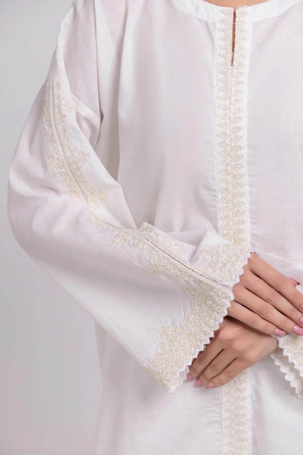 WHITE-JACQUARD-2 PIECE (BPS7242P01) - Image 3