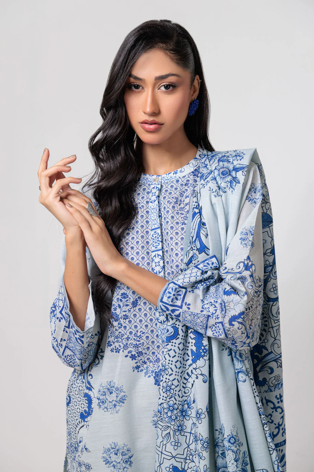 WHITE-KHADDAR-3 PIECE (WS2243P45) - Image 5