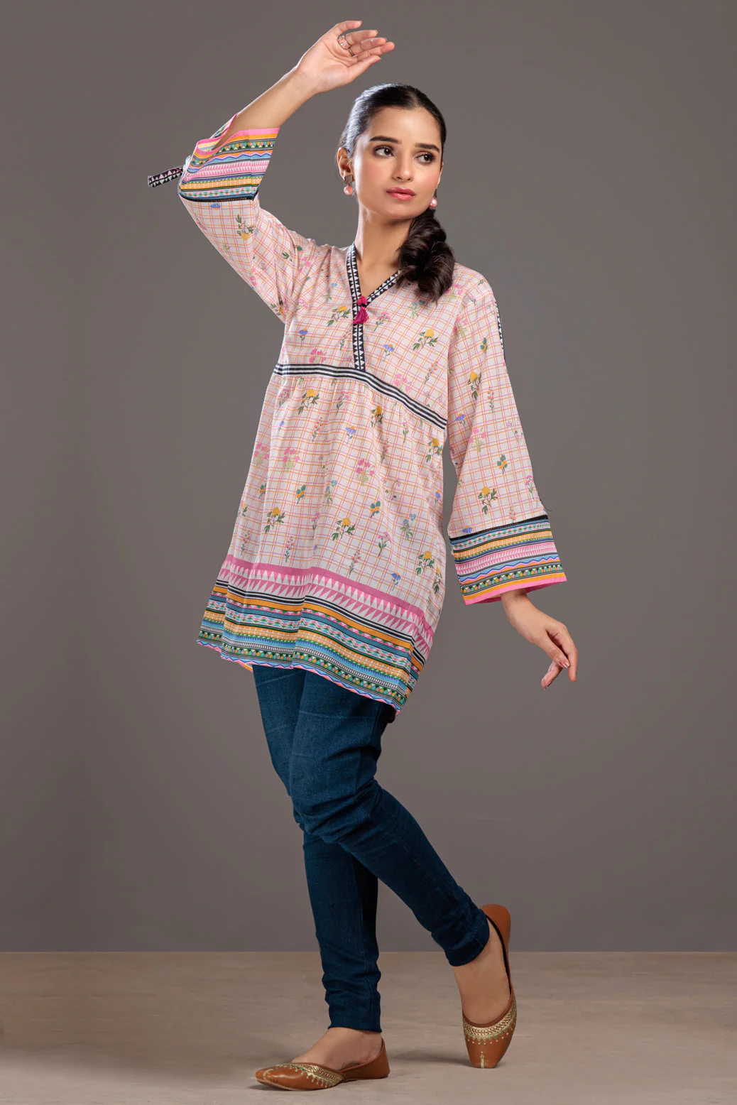 WHITE-LAWN-1 PIECE (AAK231P02) - Image 3