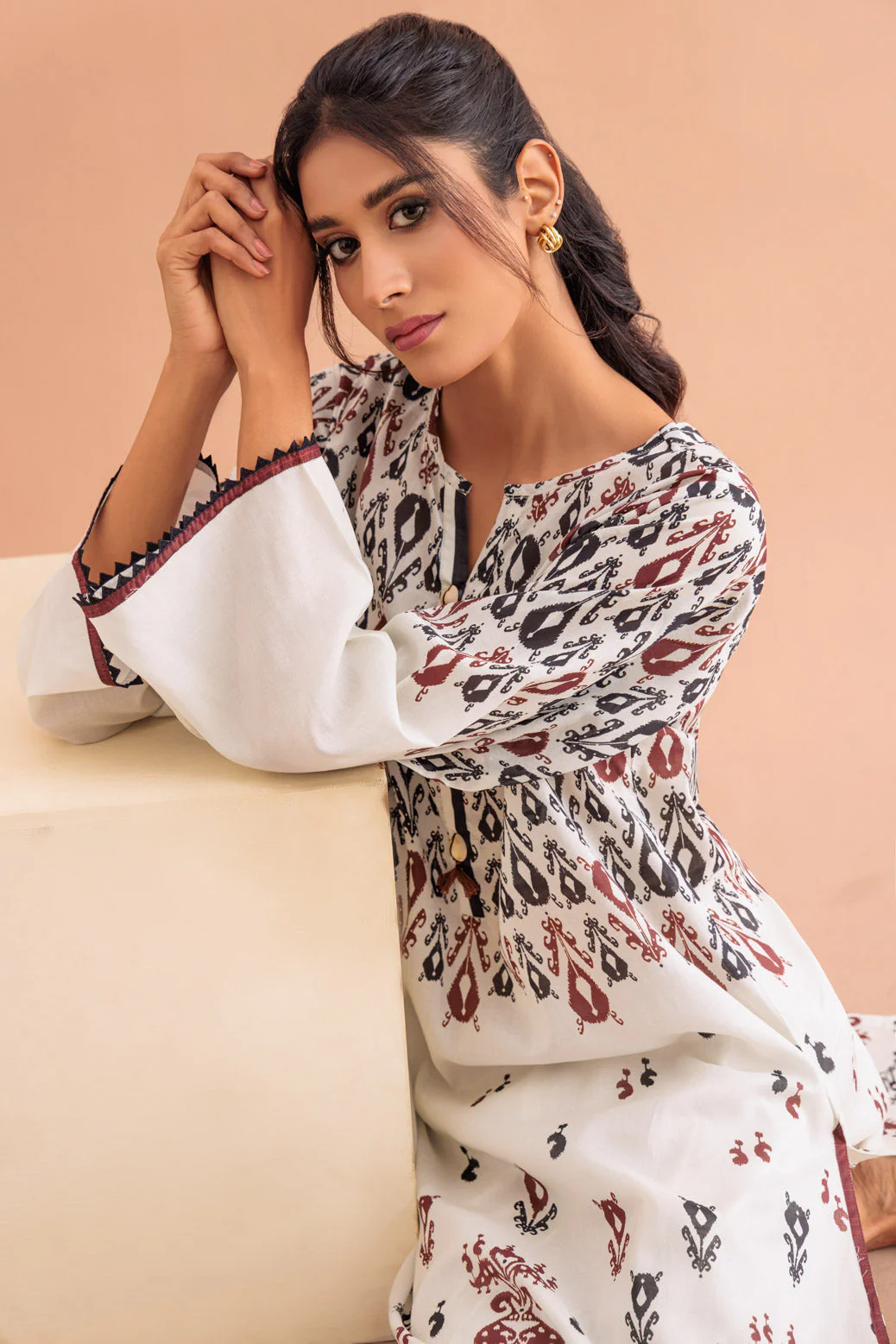 WHITE-LAWN-2 PIECE (2S24B2P184) - Image 3