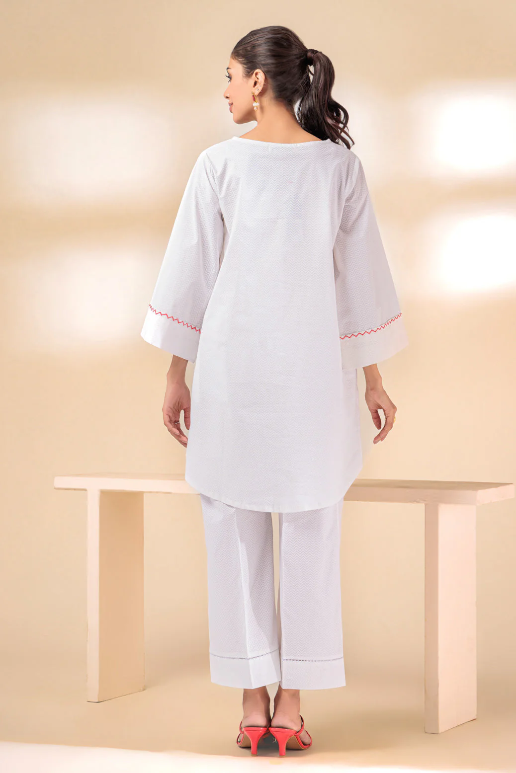 WHITE-LAWN-2 PIECE (SRS232P35) - Image 5