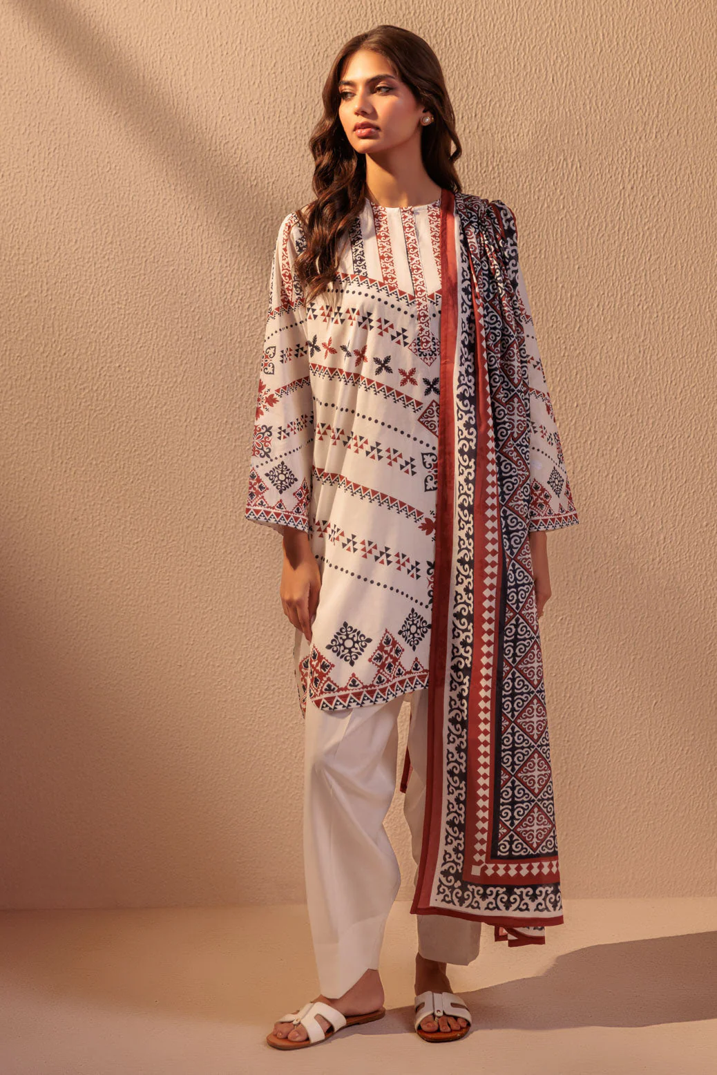 WHITE-LAWN-3 PIECE (BPS2243P17) - Image 2