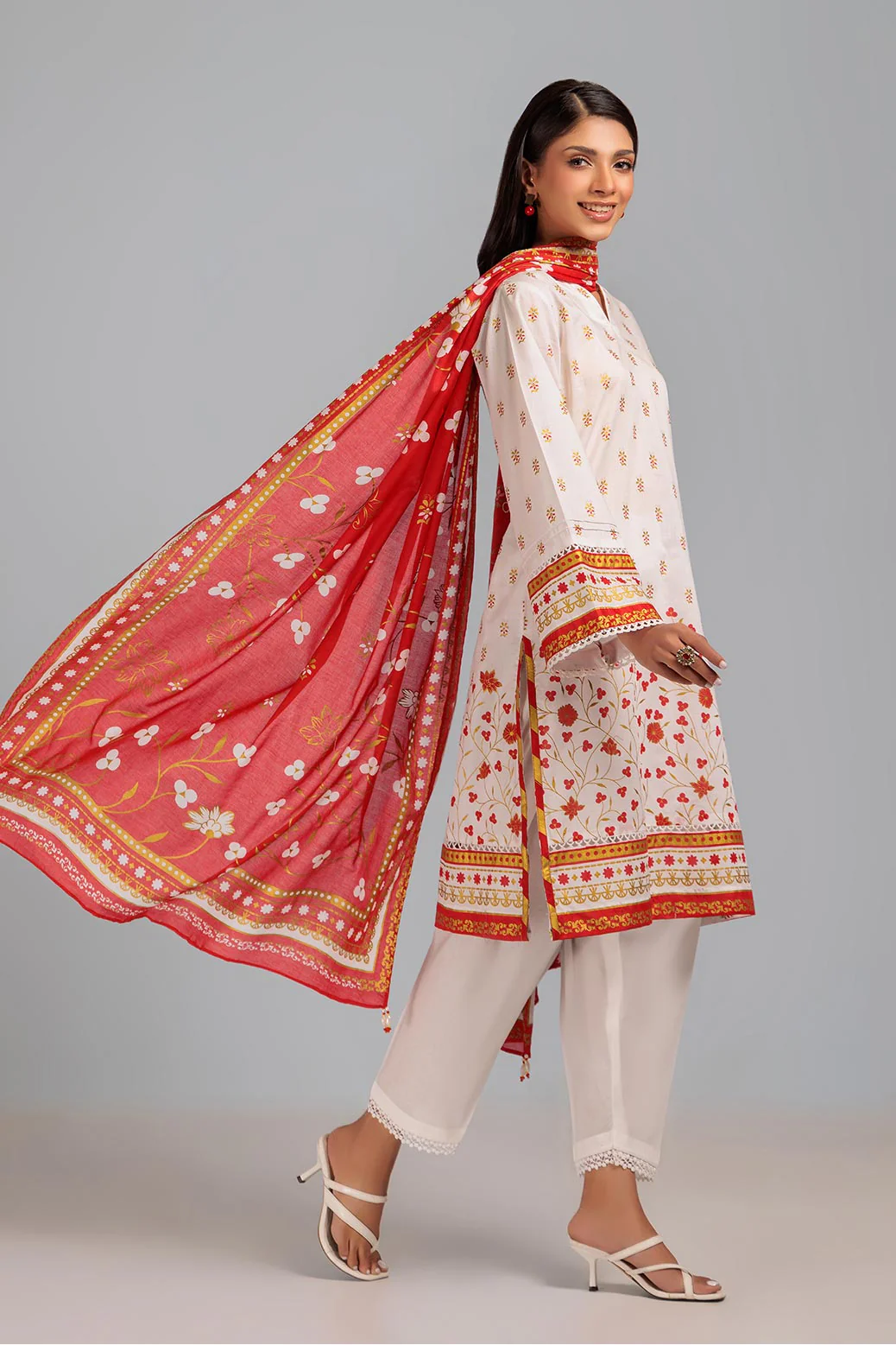 WHITE-LAWN-3 PIECE (BSRS233P05) - Image 2